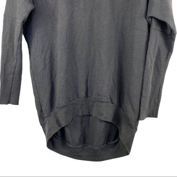 BP. Dark gray sweater pullover hi‎ low sweatshirt size XXS oversized - Picture 3 of 5